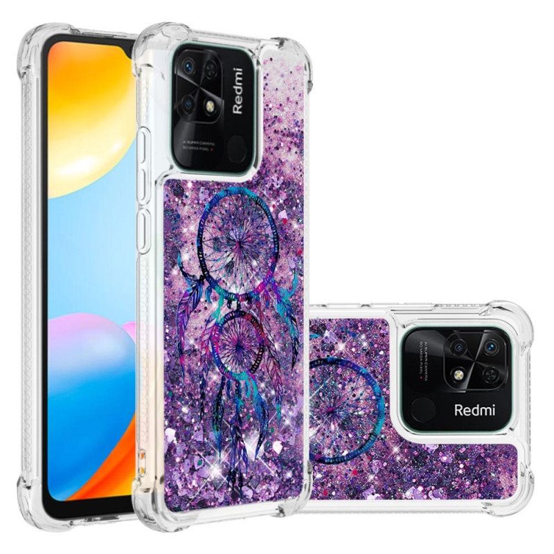 Kuori Xiaomi Redmi 10C Dream Catcher Paljetteja