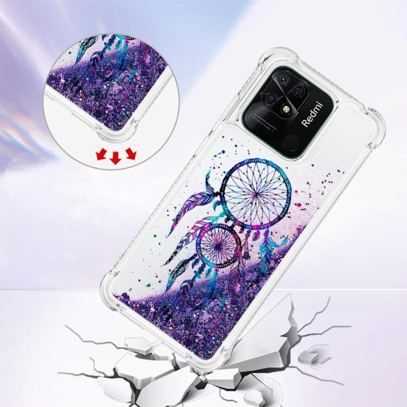 Kuori Xiaomi Redmi 10C Dream Catcher Paljetteja