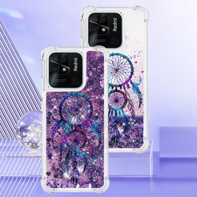 Kuori Xiaomi Redmi 10C Dream Catcher Paljetteja