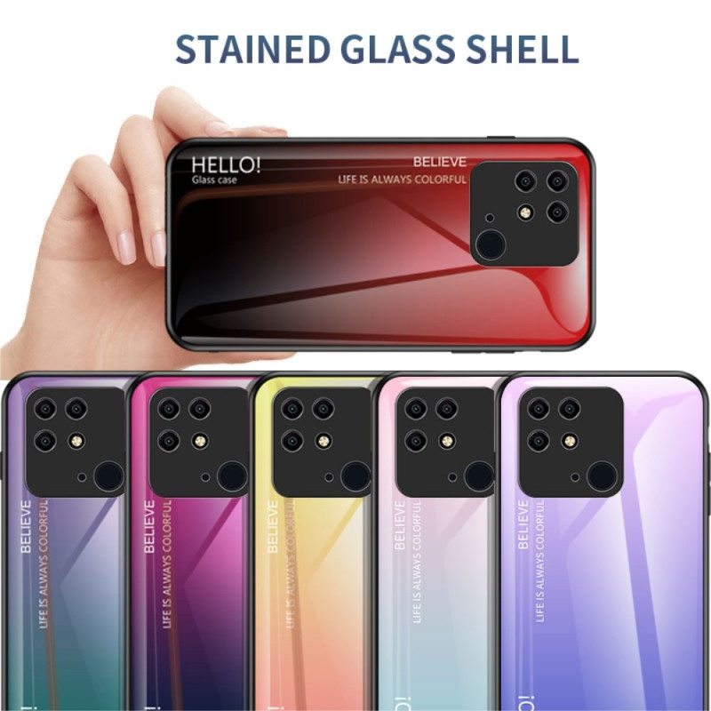 Kuori Xiaomi Redmi 10C Karkaistu Lasi Hello