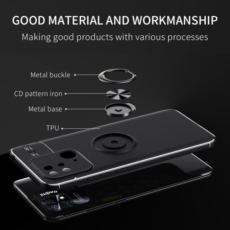 Kuori Xiaomi Redmi 10C Pyörivä Rengas