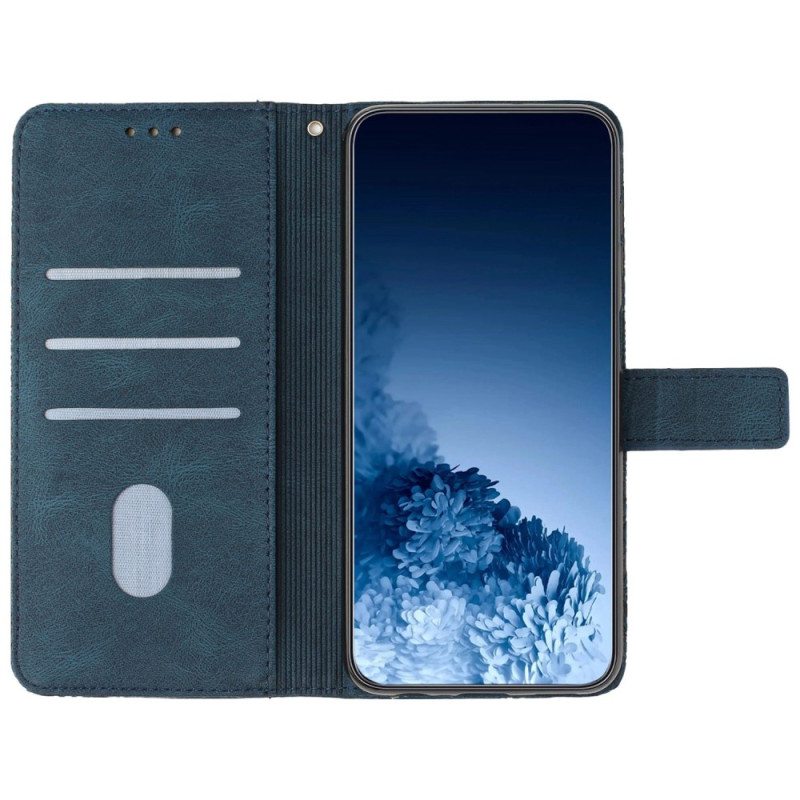 Nahkakotelo Xiaomi Redmi 10C Suojaketju Kuori Strappy Mandala
