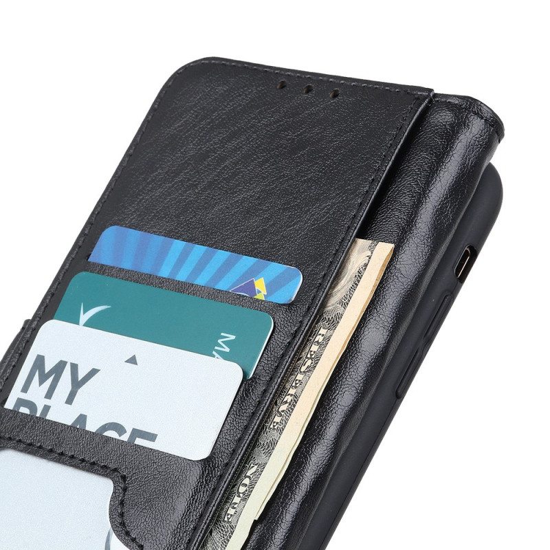 Nahkakotelo Xiaomi Redmi 10C Teksturoitu Keinonahka