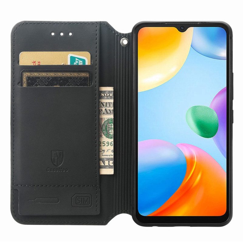 Puhelinkuoret Xiaomi Redmi 10C Kotelot Flip Caseno Rfid -suunnittelu