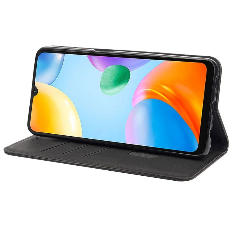 Puhelinkuoret Xiaomi Redmi 10C Kotelot Flip Kaksivärinen Niitillä