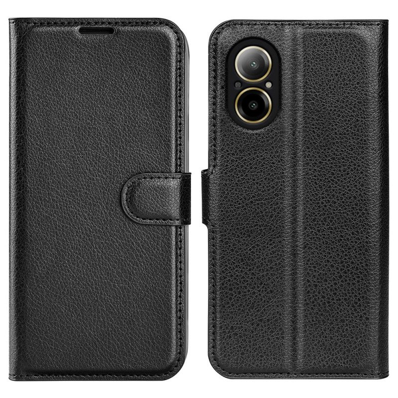 Kotelot Realme C67 Keinonahkainen Litsi Suojakuori