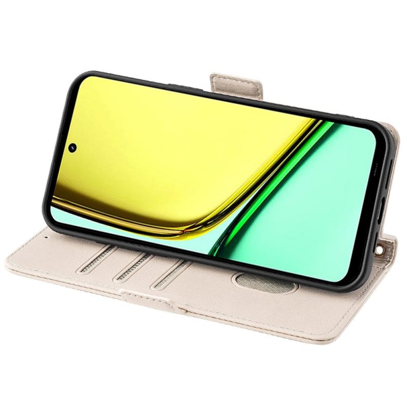 Kotelot Realme C67 Puhelinkuoret Kultaketju