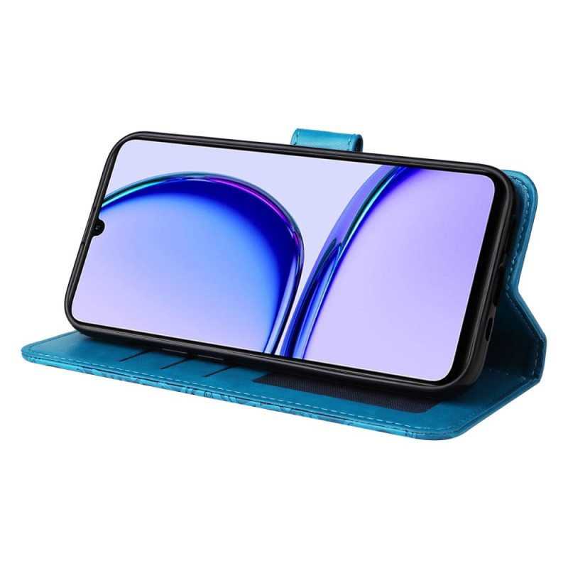 Kotelot Realme C53 Puhelinkuoret Mandala Hihnalla