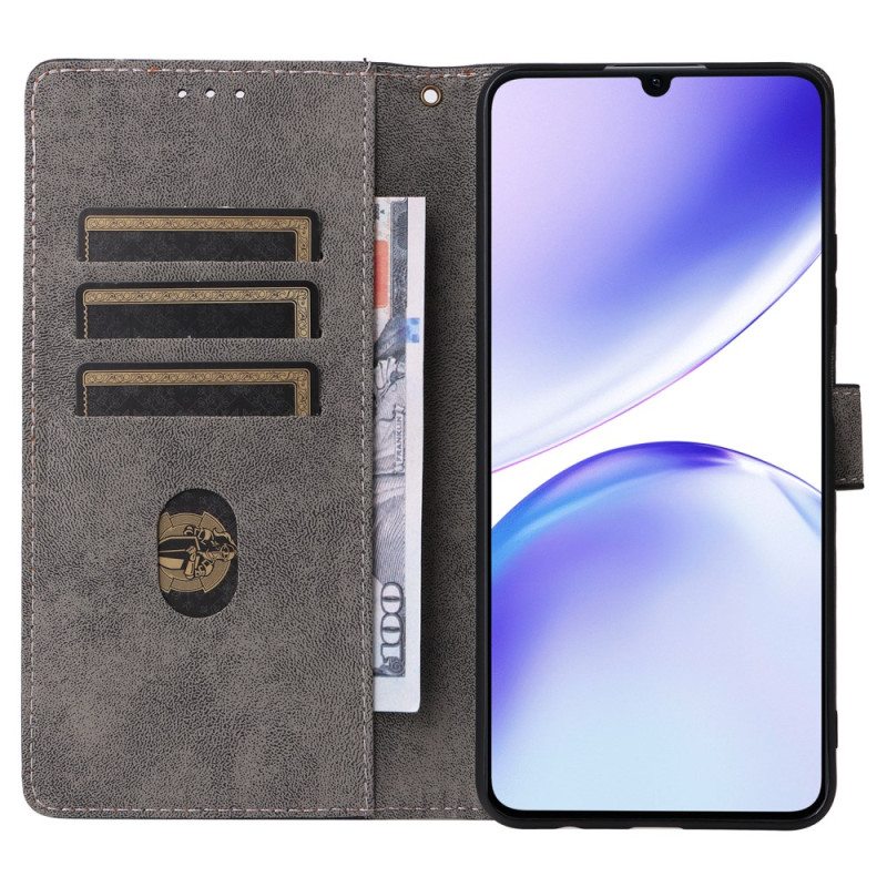 Kotelot Realme C53 Puhelinkuoret Rfid-suoja Nauhalla