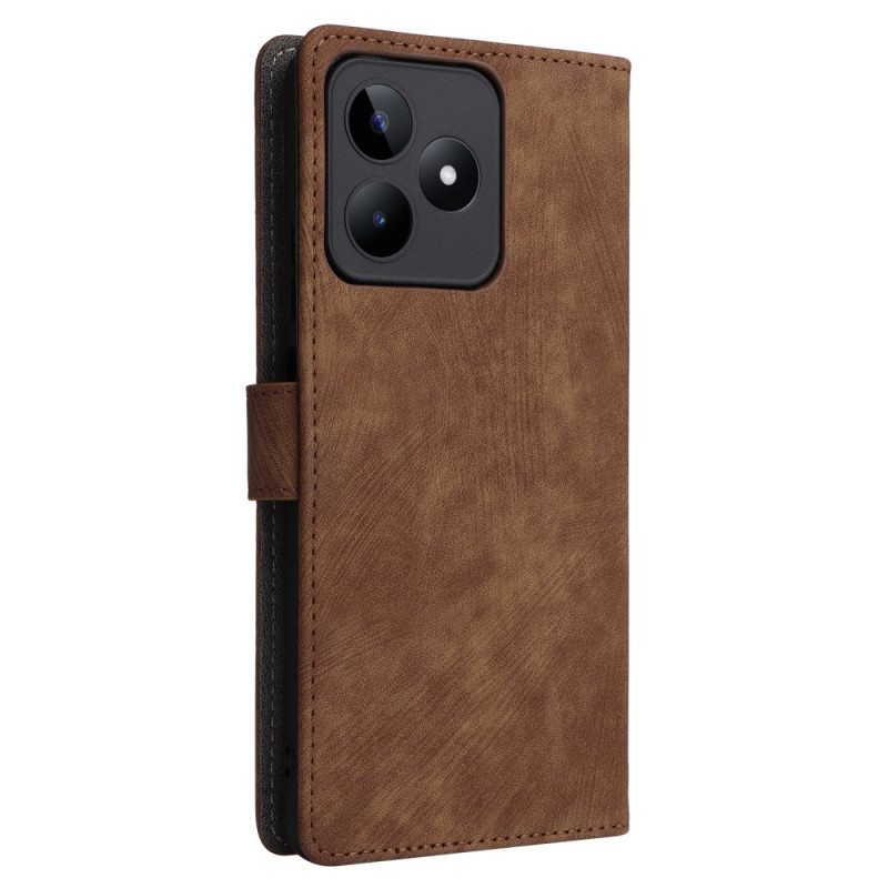 Kotelot Realme C53 Puhelinkuoret Rfid-suoja Nauhalla