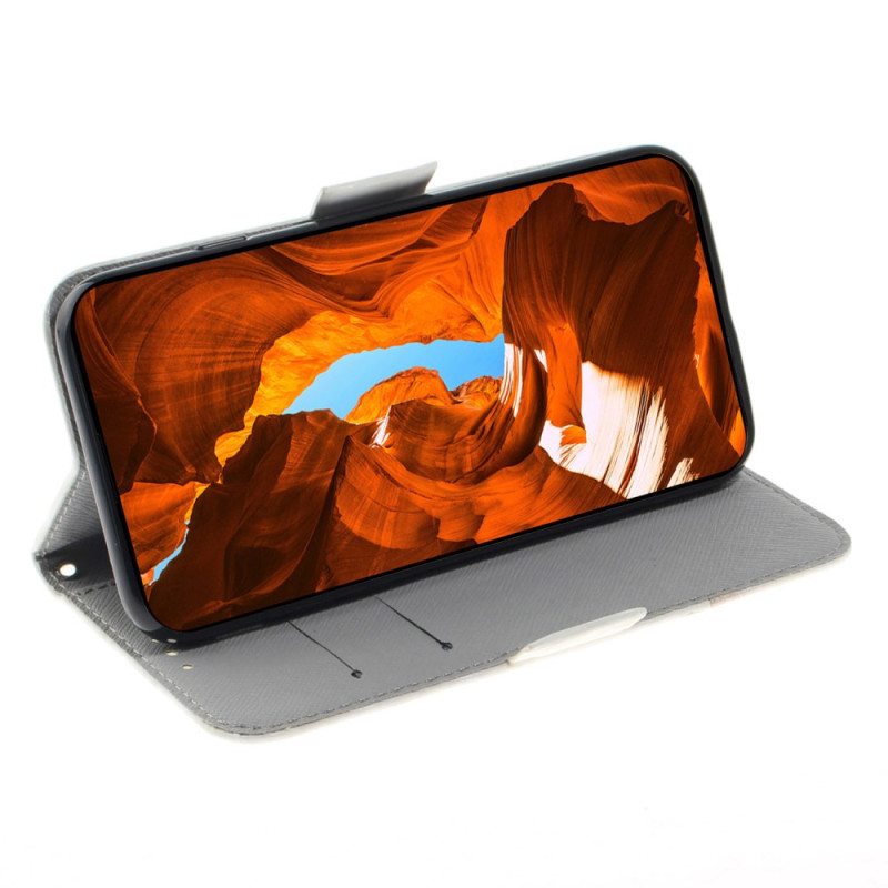 Kotelot Realme C53 Söpö Kissapidike Nauhalla