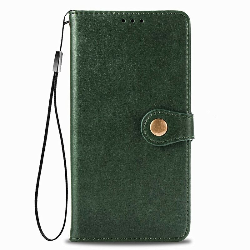 Kotelot Xiaomi Redmi 9T Keinonahkaa Ja Vintage-lukko