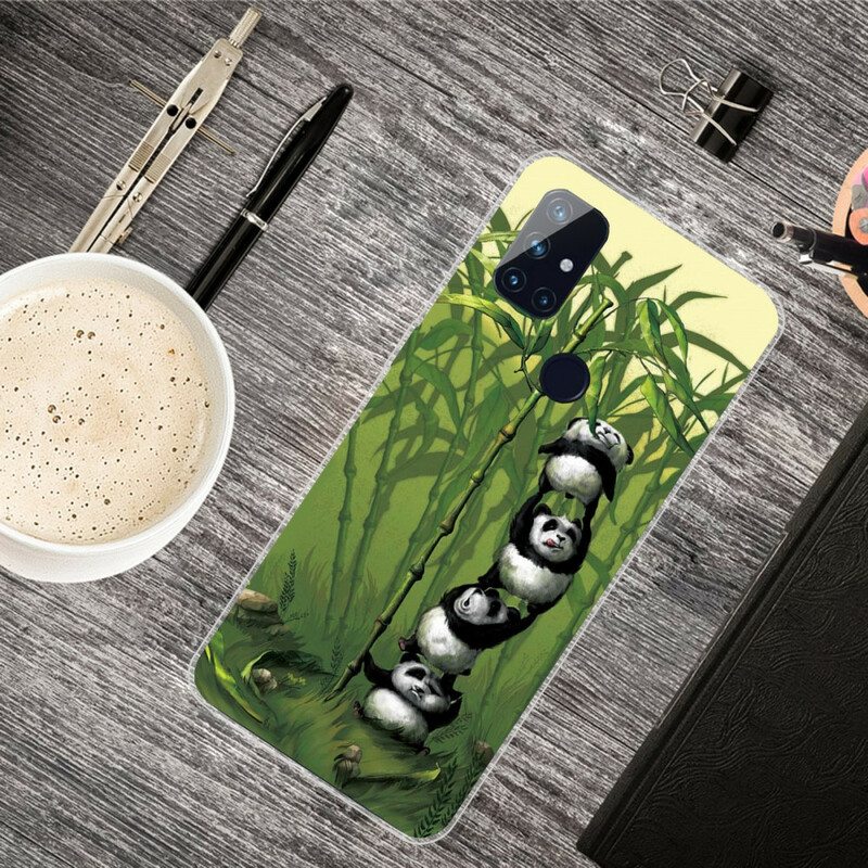 Case OnePlus Nord N10 Pandajoukko