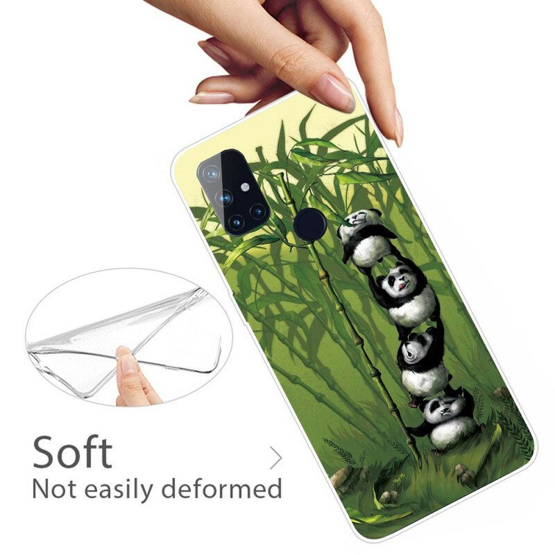 Case OnePlus Nord N10 Pandajoukko