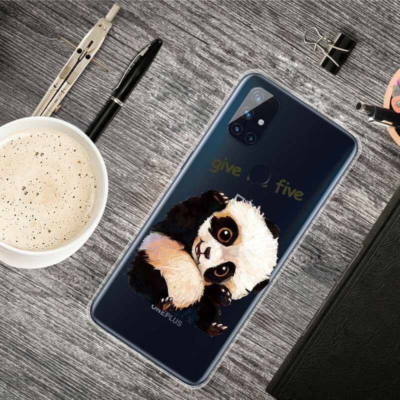 Case OnePlus Nord N10 Saumaton Panda Anna Minulle Viisi