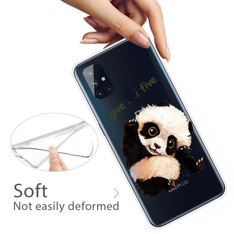 Case OnePlus Nord N10 Saumaton Panda Anna Minulle Viisi