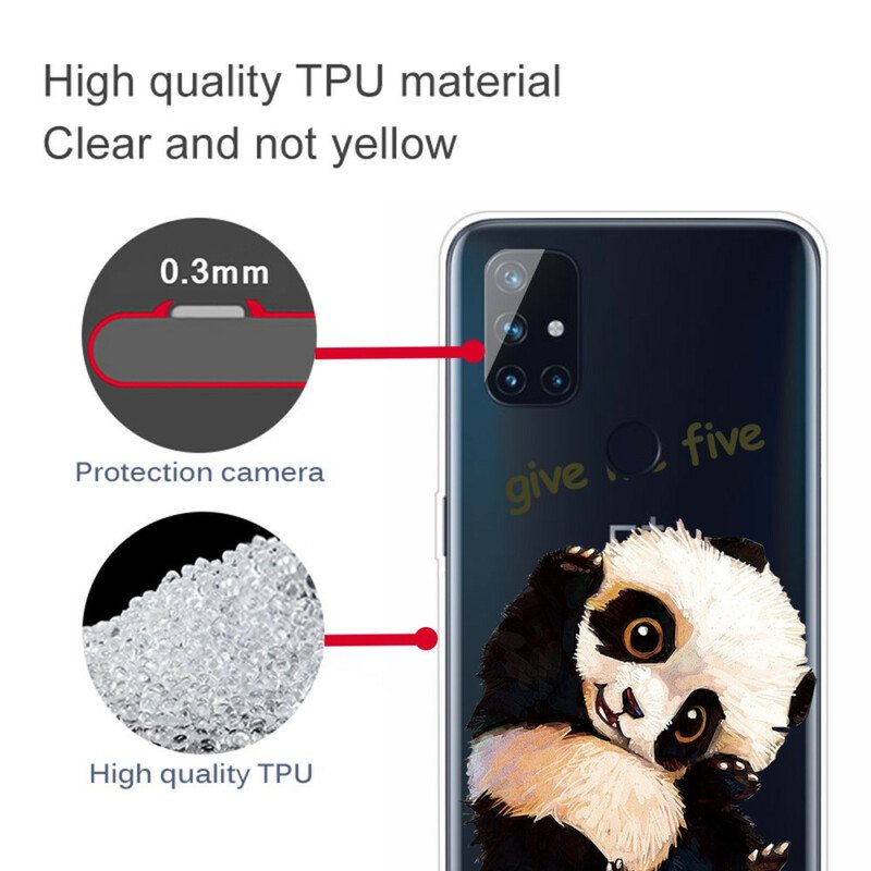 Case OnePlus Nord N10 Saumaton Panda Anna Minulle Viisi