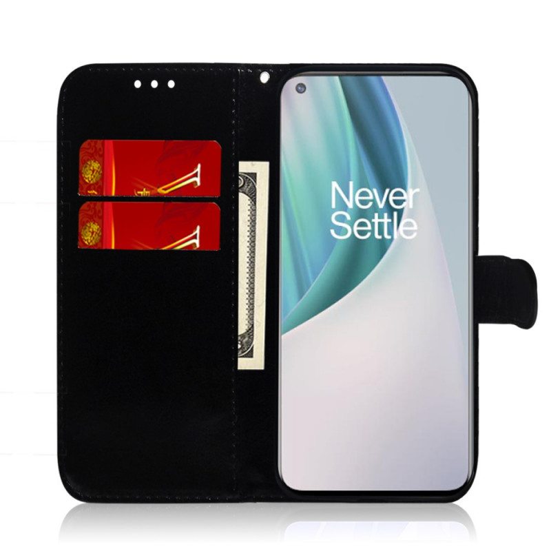 Kotelot OnePlus Nord N10 Keinonahkainen Peilin Kansi