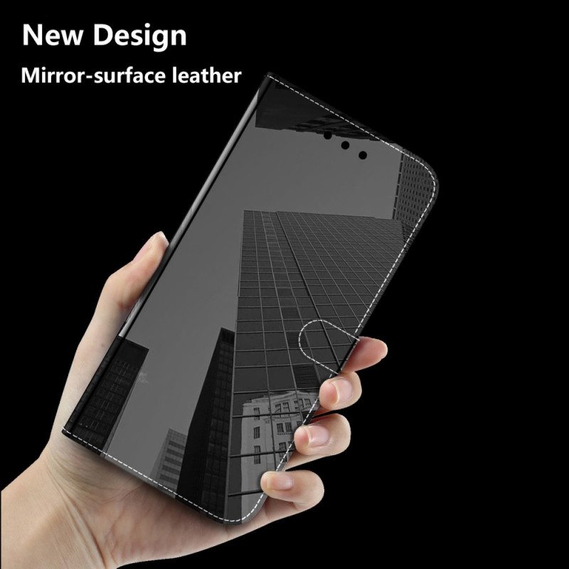 Kotelot OnePlus Nord N10 Keinonahkainen Peilin Kansi