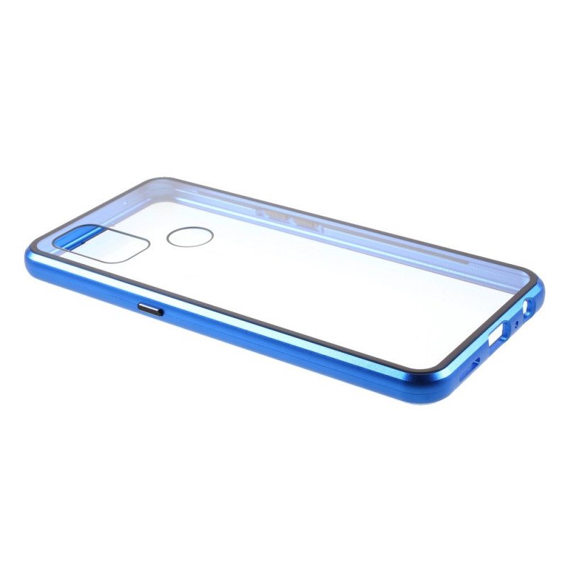Kuori OnePlus Nord N10 Kaksipuolinen Magneettinen Karkaistu Lasi Ja Metalli