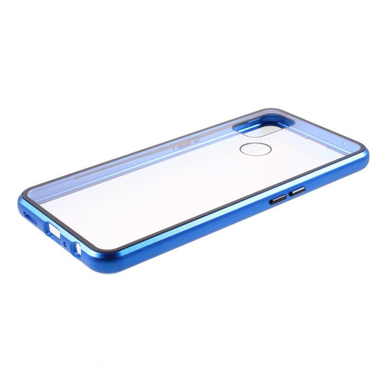 Kuori OnePlus Nord N10 Kaksipuolinen Magneettinen Karkaistu Lasi Ja Metalli
