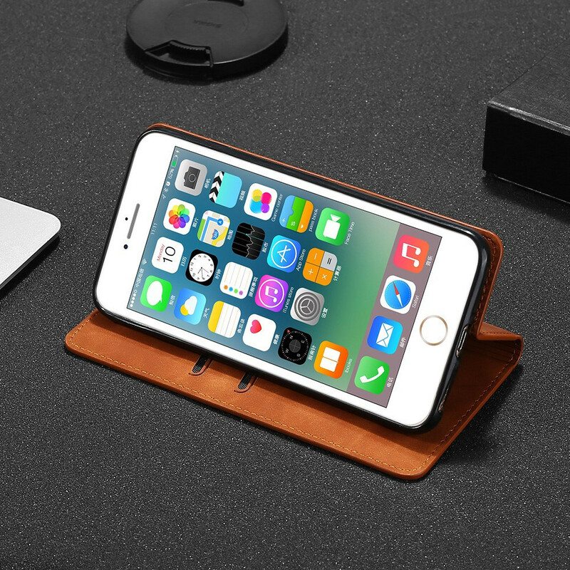 Puhelinkuoret OnePlus Nord N10 Kotelot Flip Silky Touch -nahkaefekti