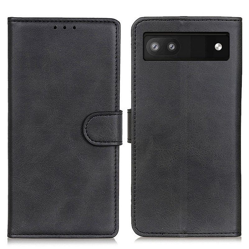 Kotelot Google Pixel 6A Matta Nahka Tyyli