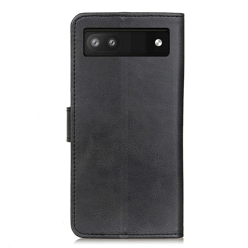 Kotelot Google Pixel 6A Matta Nahka Tyyli
