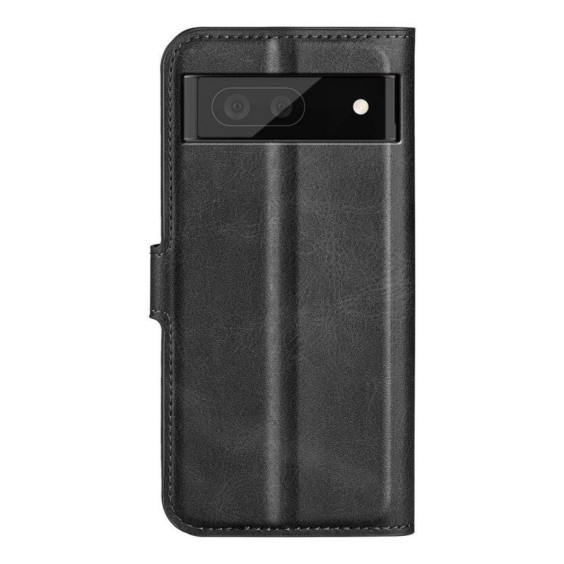 Nahkakotelo Google Pixel 6A Hieno Nahkatyyli