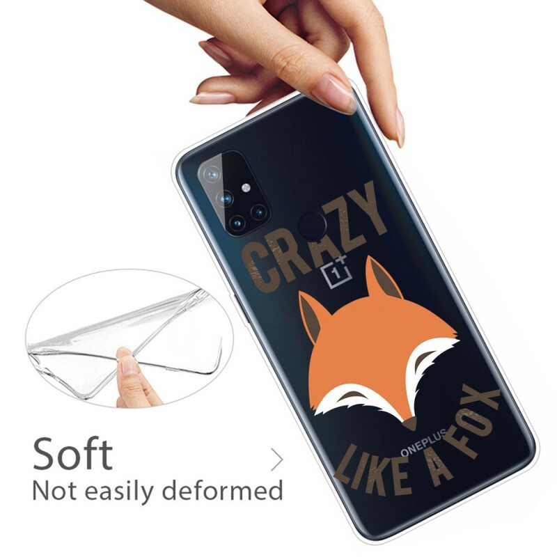 Case OnePlus Nord N100 Kettu / Hullu Kuin Kettu