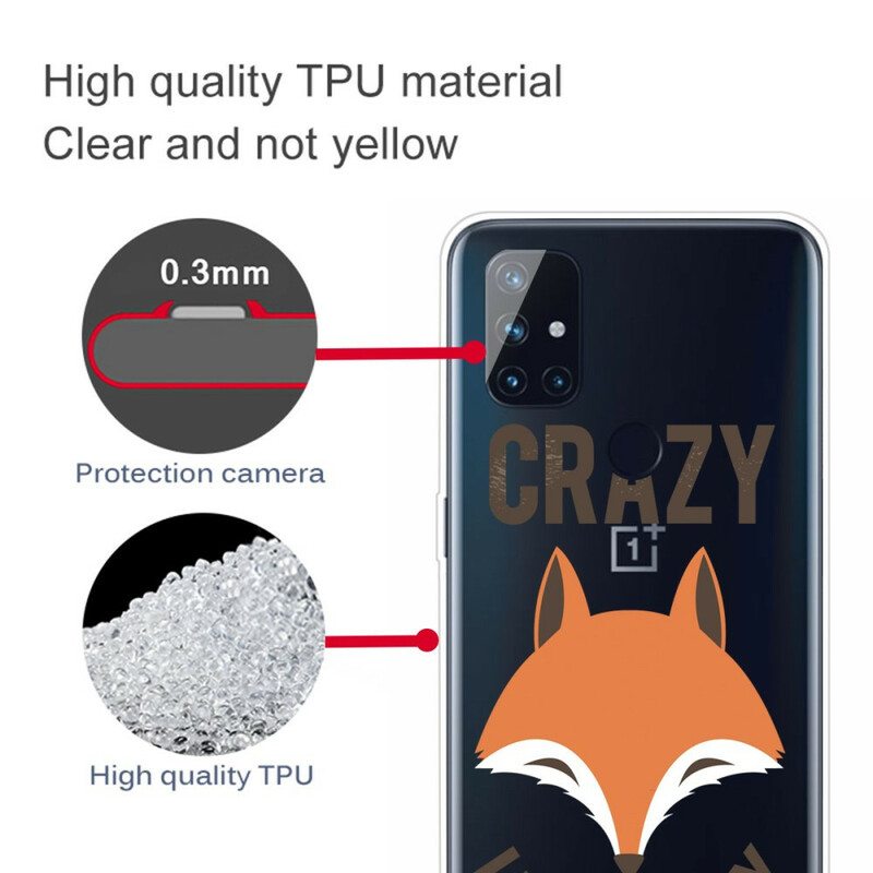 Case OnePlus Nord N100 Kettu / Hullu Kuin Kettu