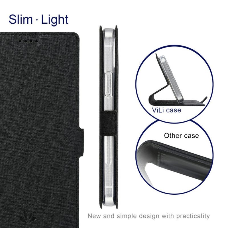 Flip Case OnePlus Nord N100 Teksturoitu Vili