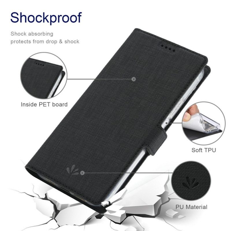 Flip Case OnePlus Nord N100 Teksturoitu Vili