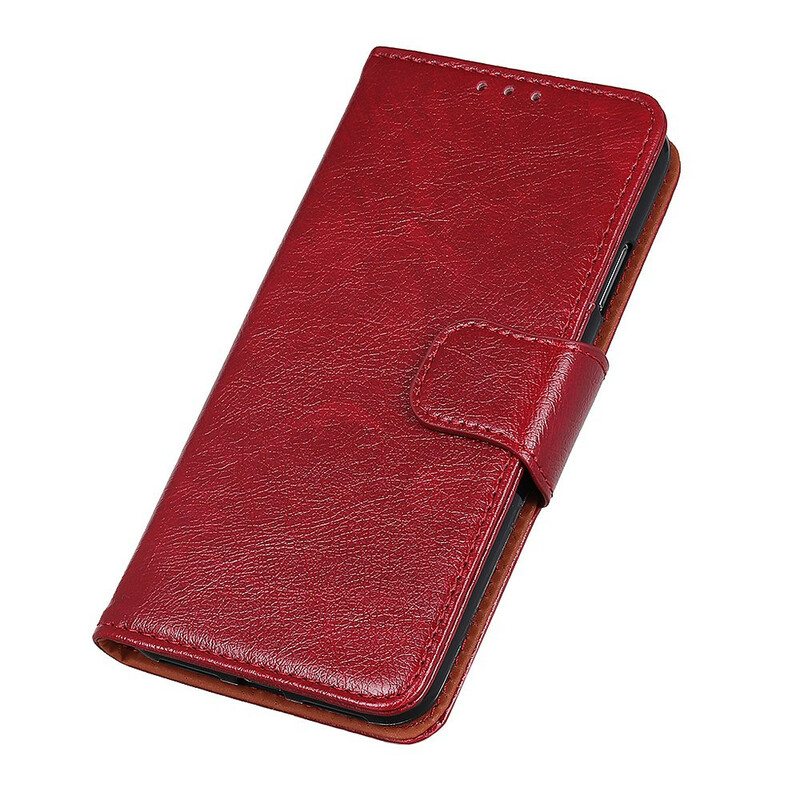 Kotelot OnePlus Nord N100 Halkaistu Nappan Nahka