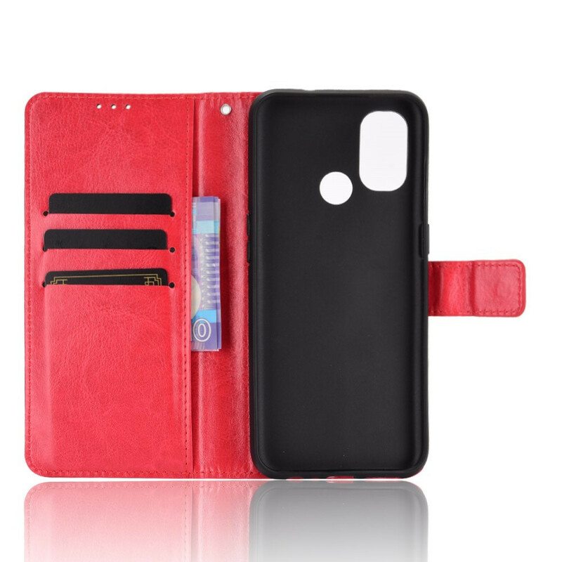 Kotelot OnePlus Nord N100 Näyttävä Keinonahka