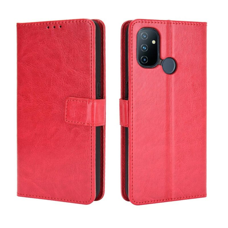Kotelot OnePlus Nord N100 Näyttävä Keinonahka