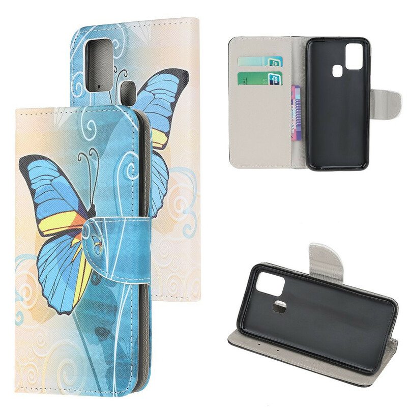 Kotelot OnePlus Nord N100 Perhosia