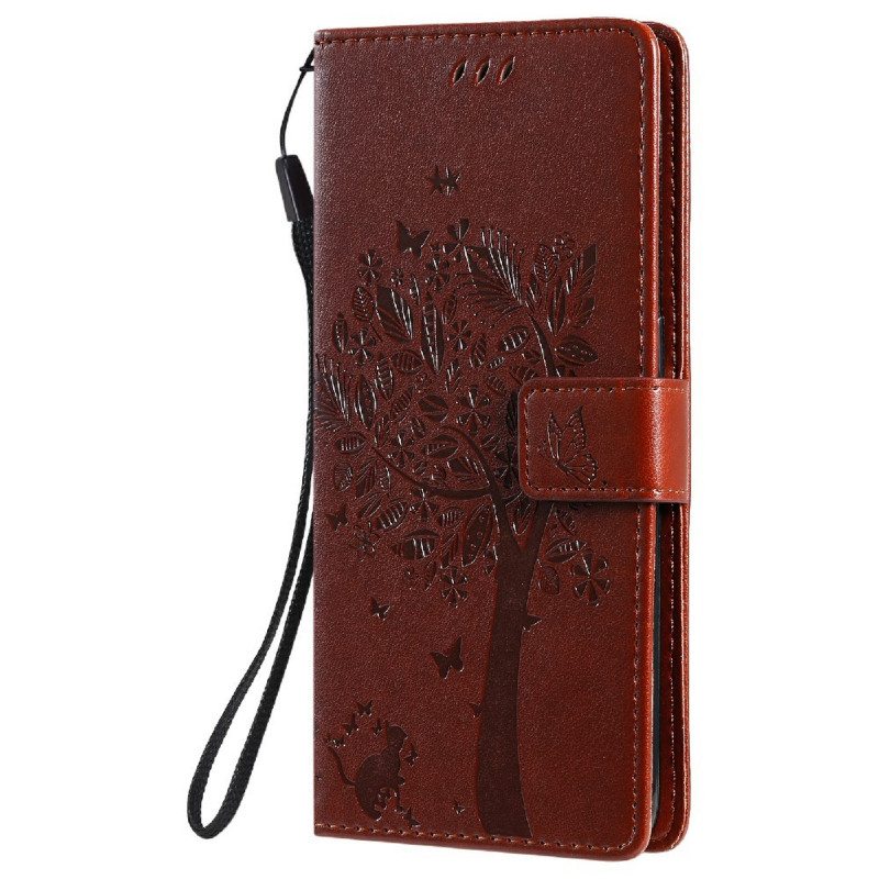 Kotelot OnePlus Nord N100 Puu Ja Kissa