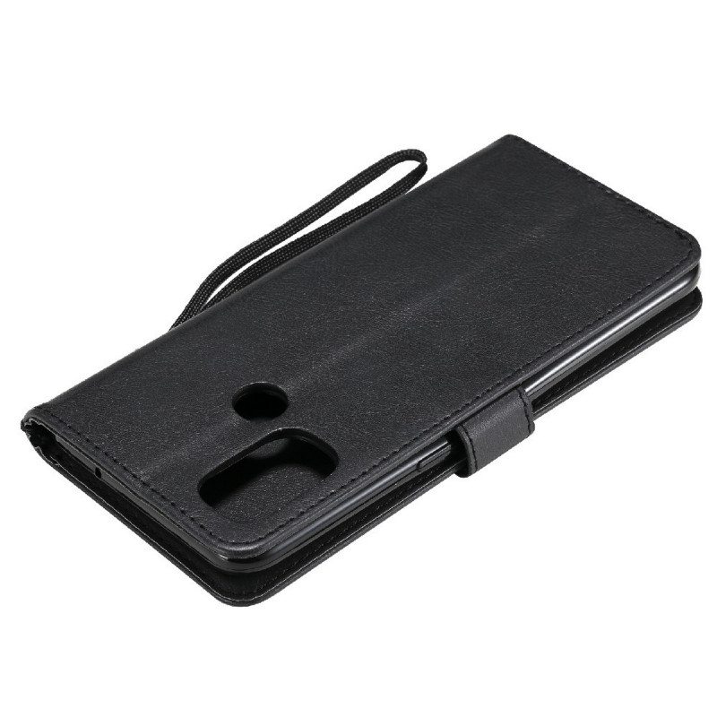 Kotelot OnePlus Nord N100 Suojaketju Kuori Strappy Leather Effect