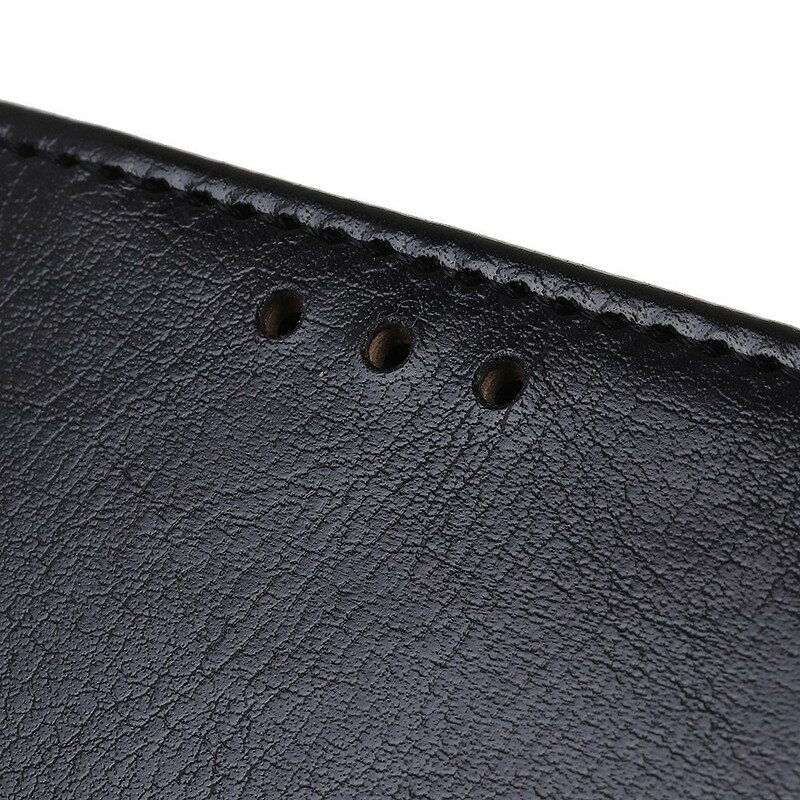 Kotelot OnePlus Nord N100 Yksinkertainen Kiiltävä Nahkaefekti