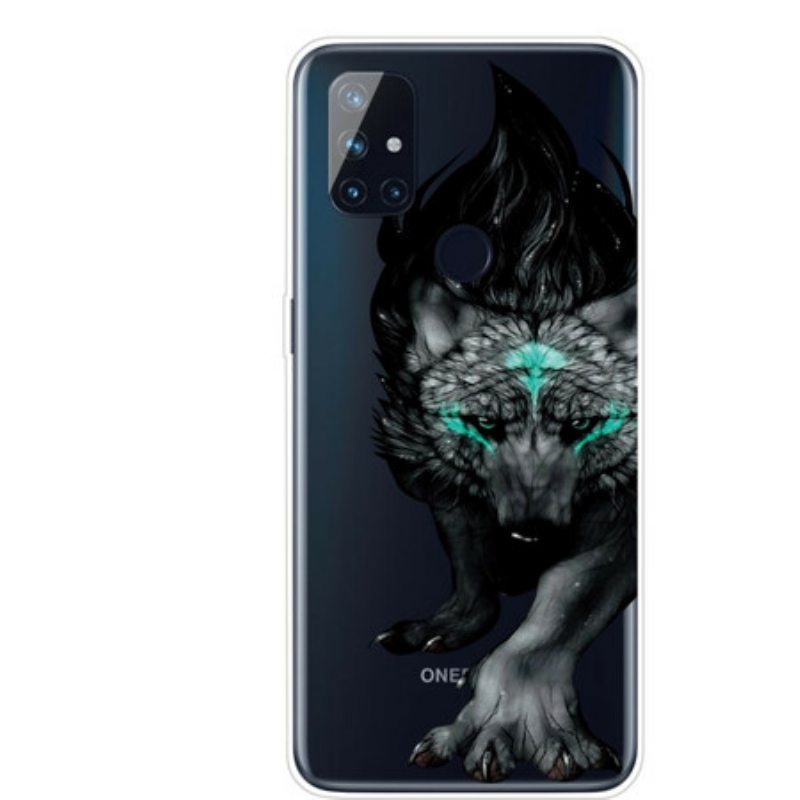 Kuori OnePlus Nord N100 Graafinen Susi