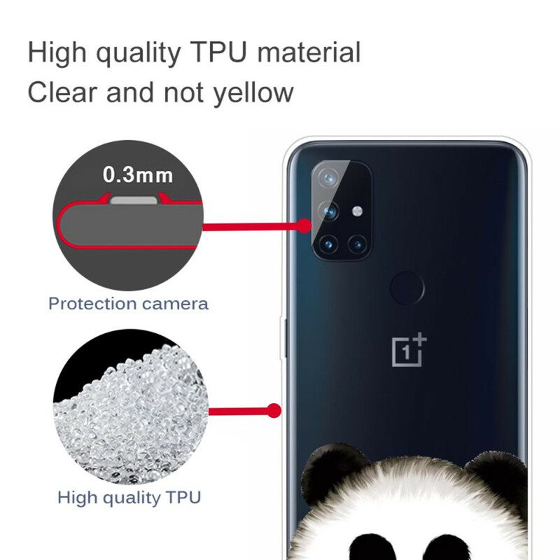 Kuori OnePlus Nord N100 Saumaton Panda