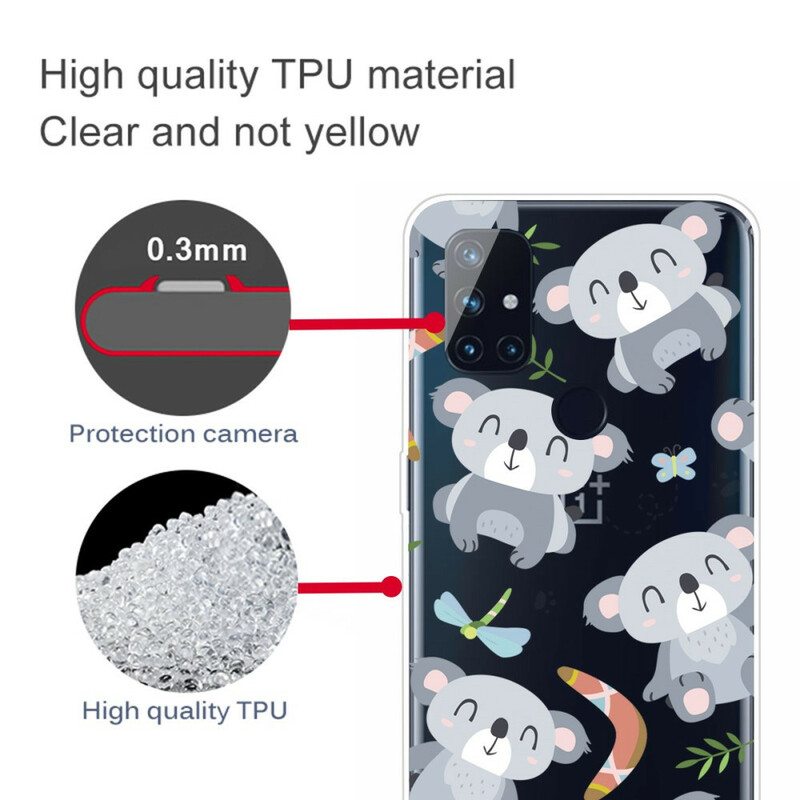 Kuori OnePlus Nord N100 Suloiset Koalat