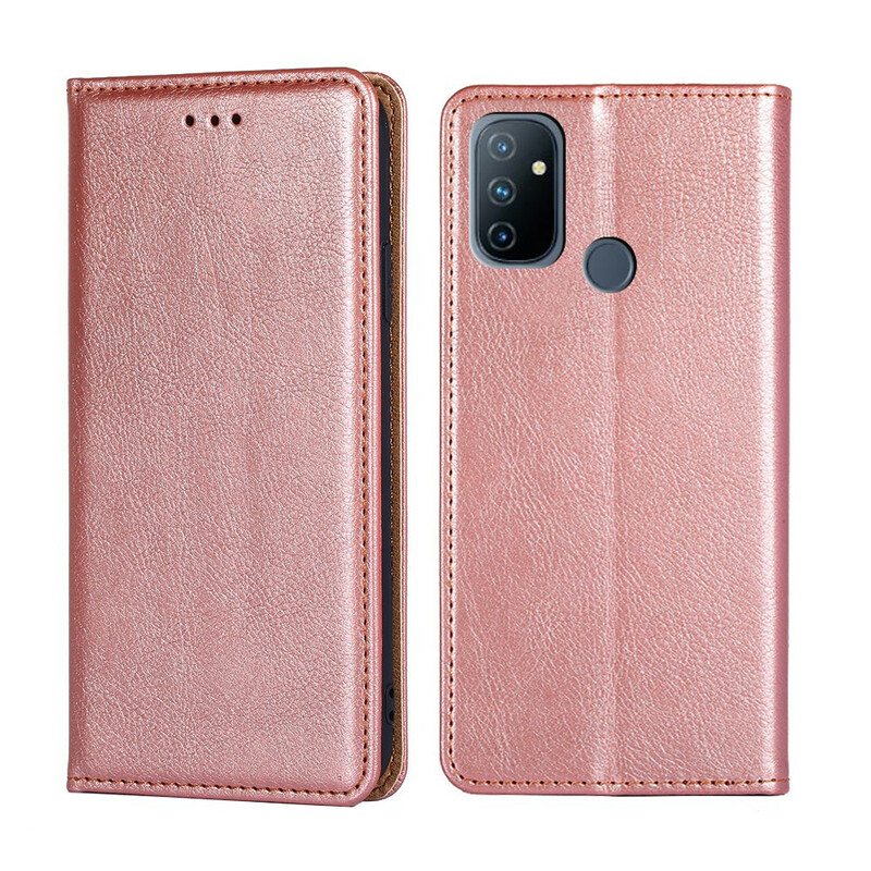 Puhelinkuoret OnePlus Nord N100 Kotelot Flip Hieno Nahkatyyli