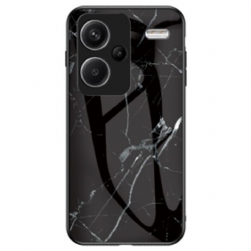 Kuori Xiaomi Redmi Note 13 Pro Plus 5g Musta Marmori Suojakuori