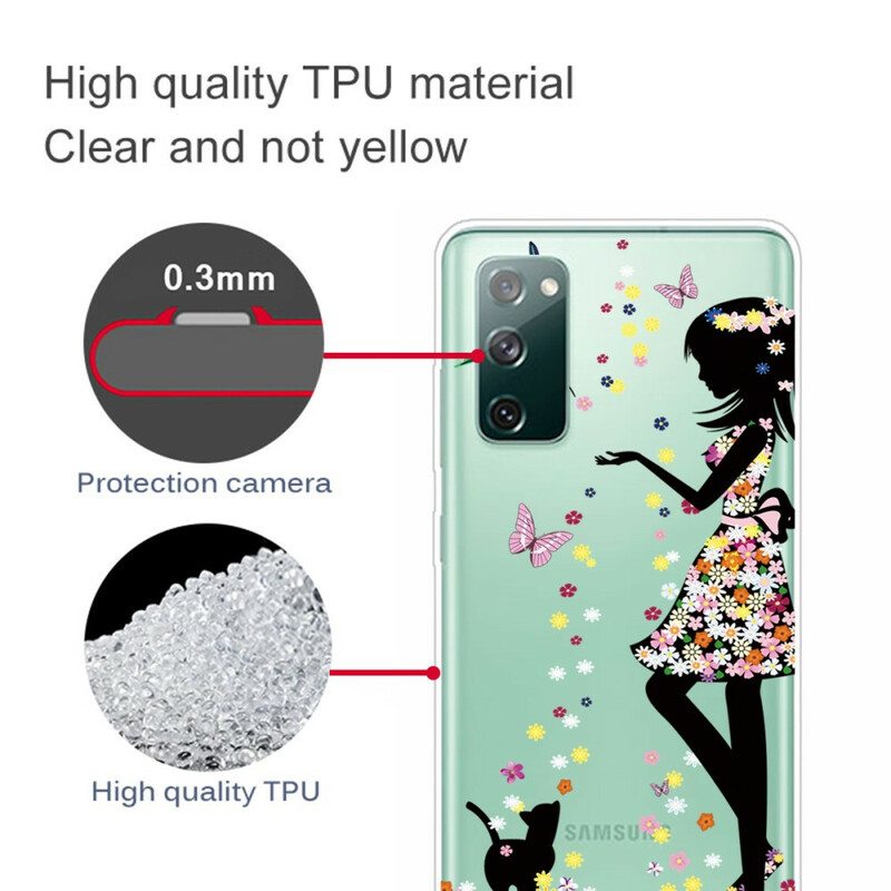 Case Samsung Galaxy S20 FE Kaunis Kukkapää
