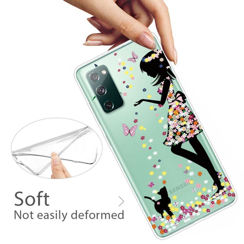 Case Samsung Galaxy S20 FE Kaunis Kukkapää