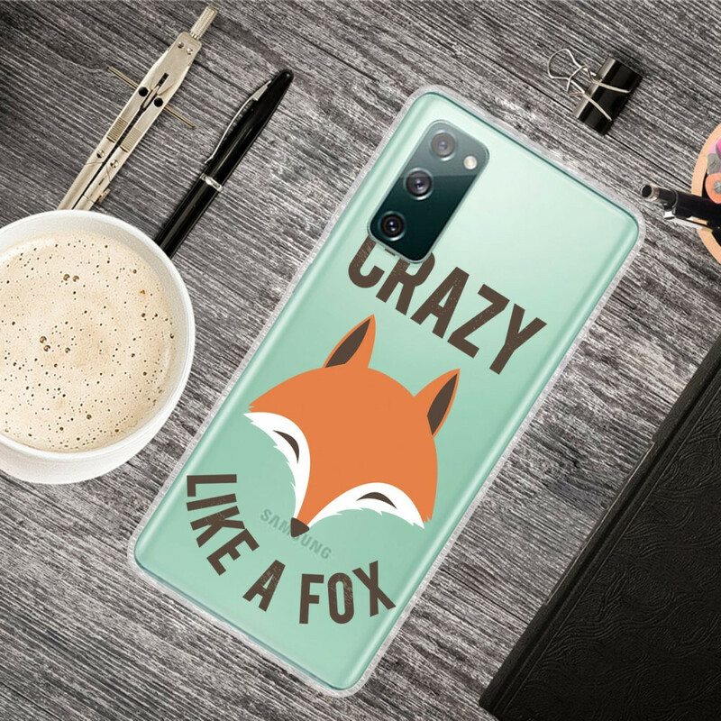 Case Samsung Galaxy S20 FE Kettu / Hullu Kuin Kettu