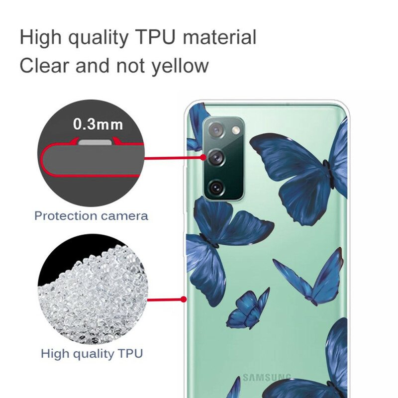 Case Samsung Galaxy S20 FE Villit Perhoset