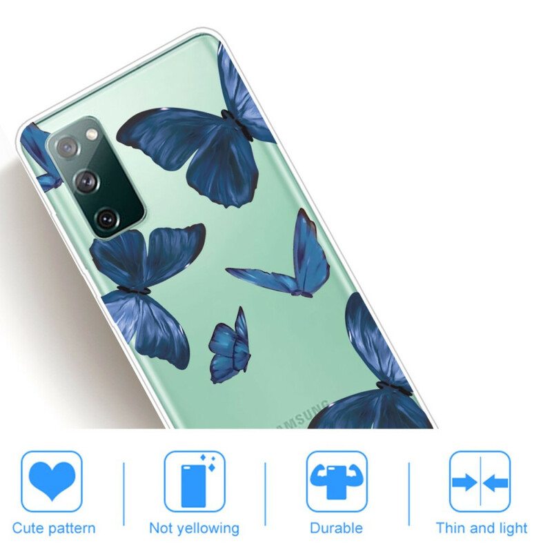 Case Samsung Galaxy S20 FE Villit Perhoset